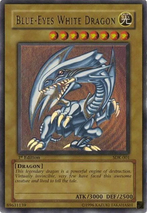 Blue-Eyes White Dragon - 1st Edition