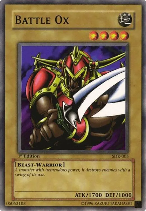 Battle Ox - 1st Edition