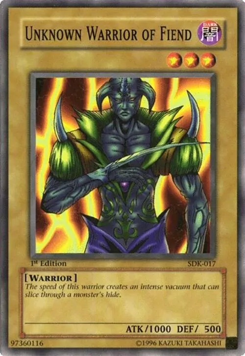 Unknown Warrior of Fiend - Unlimited