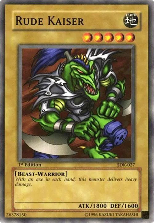 Rude Kaiser - 1st Edition