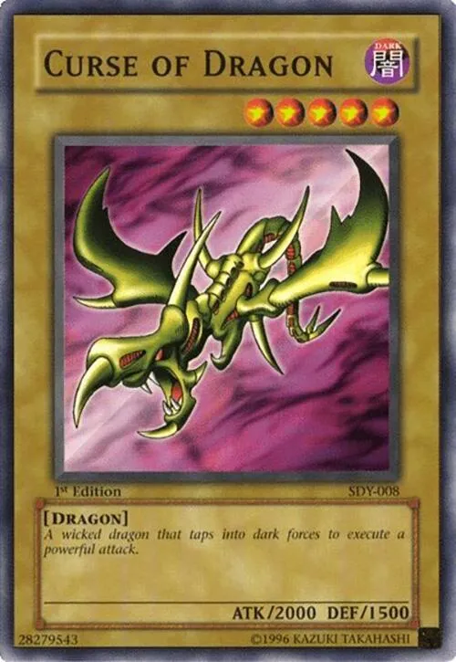 Curse of Dragon - 1st Edition